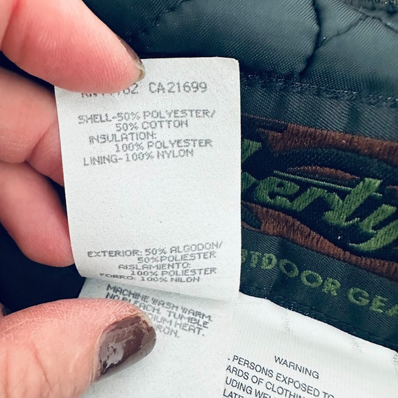 Vintage Liberty Real Tree Hardwood Camo Hunting Coveralls Large Outdoors Quilted - Picture 13 of 14